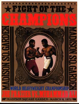 ALI, MUHAMMAD-JOE FRAZIER I SOUVENIR PROGRAM (1971)