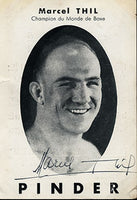 THIL, MARCEL SIGNED PHOTO