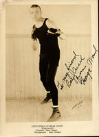 WARD, GEORGE SIGNED PROMOTIONAL PHOTO