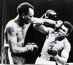 ALI, MUHAMMAD & BOB FOSTER SIGNED PHOTO