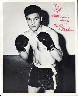 BACKUS, BILLY SIGNED PHOTO