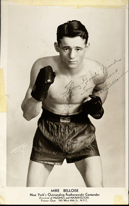 BELLOISE, MIKE SIGNED PROMOTIONAL PHOTO