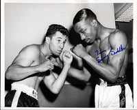 SADDLER, SANDY SIGNED WIRE PHOTO