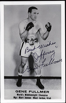 FULLMER, GENE SIGNED PHOTO