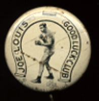LOUIS, JOE VINTAGE PIN