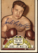 La Motta, Jake Signed Topps Ringside Card