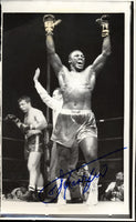 FRAZIER, JOE SIGNED WIRE PHOTO