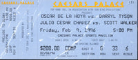 DE LA HOYA, OSCAR-DARRYL TYSON FULL TICKET (1996)