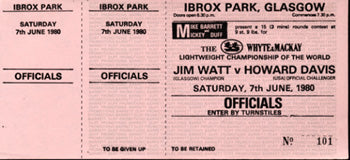 WATT, JIM-HOWARD DAVIS, JR. FULL TICKET (1980)