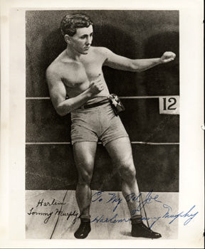 MURPHY, HARLEM TOMMY SIGNED PHOTO