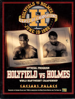 HOLYFIELD, EVANDER-LARRY HOLMES OFFICIAL PROGRAM (1992)