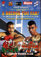 HAMED, PRINCE NASEEM--STEVE ROBINSON OFFICIAL PROGRAM (1995)