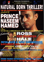 HAMED, PRINCE NASEEM-ENRIQUE ANGELES OFFICIAL PROGRAM (1995)