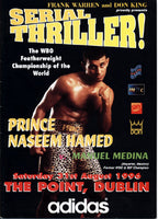 HAMED, PRINCE NASEEM-MANUEL MEDINA OFFICIAL PROGRAM (1996)