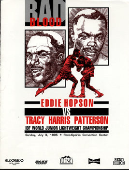 PATTERSON, TRACY HARRIS-EDDIE HOPSON OFFICIAL PROGRAM (1995)