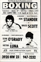 O'GRADY, SEAN-VICTOR LUNA OFFICIAL PROGRAM (1975)