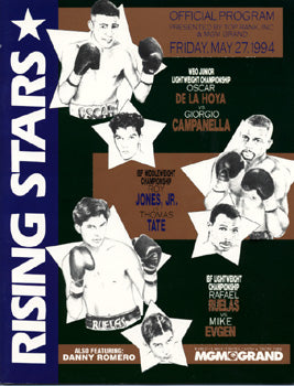 DE LA HOYA, OSCAR-GIORGIO CAMPANELLA OFFICIAL PROGRAM (1994)