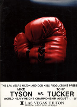 TYSON, MIKE-TONY TUCKER PRESS KIT (1987)