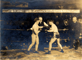 CORBETT, YOUNG-EDDIE HANLON ORIGINAL PHOTO (1905)