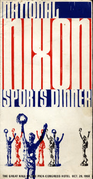 NATIONAL NIXON SPORTS DINNER PROGRAM (1968-MARCIANO, ZALE, GRAZIANO)