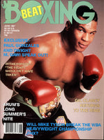 TYSON, MIKE BOXING BEAT MAGAZINE (JUNE 1987)