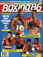 TYSON, MIKE BOXING 86 MAGAZINE (SUMMER 1986)