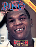 TYSON, MIKE RING MAGAZINE NOVEMBER 1986