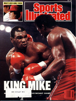 TYSON, MIKE SPORTS ILLUSTRATED (AUGUST 10, 1987)