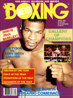 TYSON, MIKE BOXING BEAT MAGAZINE APRIL 1987