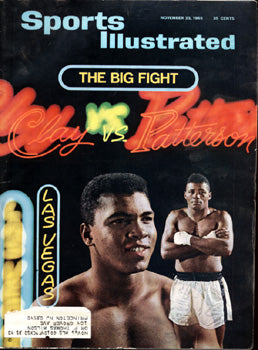 ALI, MUHAMMAD-FLOYD PATTERSON I SPORTS ILLUSTRATED (11-22-65)