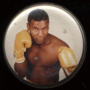 TYSON, MIKE VINTAGE PIN (1980'S)