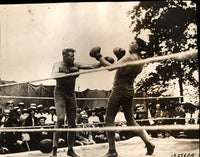 WILLARD, JESS ORIGINAL TRAINING CAMP WIRE PHOTO (1919-FOR DEMPSEY)