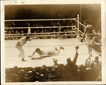 DEMPSEY, JACK-LUIS FIRPO ANTIQUE PHOTO (1923)