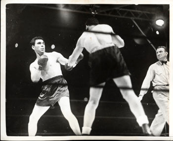 LOUIS, JOE-MAX SCHMELING I WIRE PHOTO (1936)