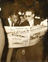 ROBINSON, SUGAR RAY ORIGINAL ANTIQUE PHOTO (FROM HIS SISTER'S COLLECTION)