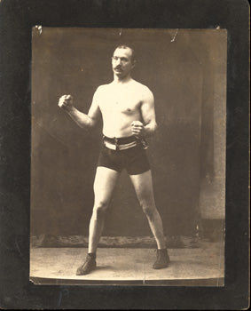 MAHER, PETER ANTIQUE MOUNTED PHOTO