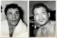 ROBINSON, SUGAR RAY-FABIO BETTINI ORIGINAL WIRE PHOTO (1964)