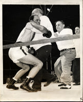 ROBINSON, SUGAR RAY-STEVE BELLOISE WIRE PHOTO (1949)