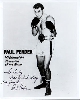 PENDER, PAUL SIGNED PHOTO