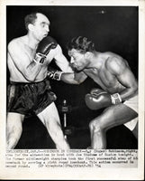 ROBINSON, SUGAR RAY-JOE RINDONE ORIGINAL WIRE PHOTO (1955)