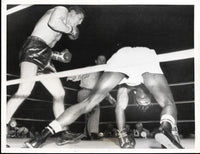 ROBINSON, SUGAR RAY-ROCKY CASTELLANI ORIGINAL WIRE PHOTO (1955)