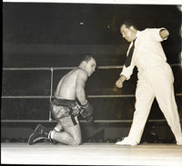 ROBINSON, SUGAR RAY-GEORGES ESTAHOFF ORIGINAL WIRE PHOTO (1962)