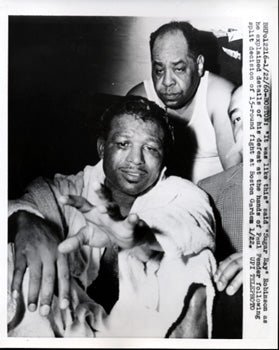 ROBINSON, SUGAR RAY-PAUL PENDER WIRE PHOTO (1960)