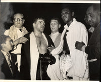 ROBINSON, SUGAR RAY-KID MARCEL ORIGINAL WIRE PHOTO (1951)