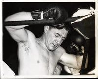 GRAZIANO, ROCKY-SUGAR RAY ROBINSON WIRE PHOTO (1952)