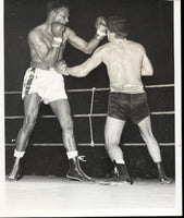 ROBINSON, SUGAR RAY-ANDRE DAVIER ANTIQUE PHOTO (1963)