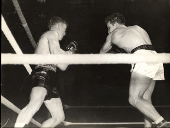 LAMOTTA, JAKE-LAURENT DAUTHUILLE ORIGINAL WIRE PHOTO (1949)