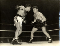 LAMOTTA, JAKE-LAURENT DAUTHUILLE WIRE PHOTO (1949)