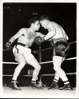 LAMOTTA, JAKE-LAURENT DAUTHUILLE WIRE PHOTO (1949)