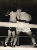 LAMOTTA, JAKE-LAURENT DAUTHUILLE II ORIGINAL WIRE PHOTO (1950)